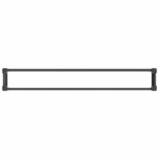 Longue jardinière surélevée WPC aluminium jardin culture 200x36cm gris - ComfortXL Outdoor Living - Image 5