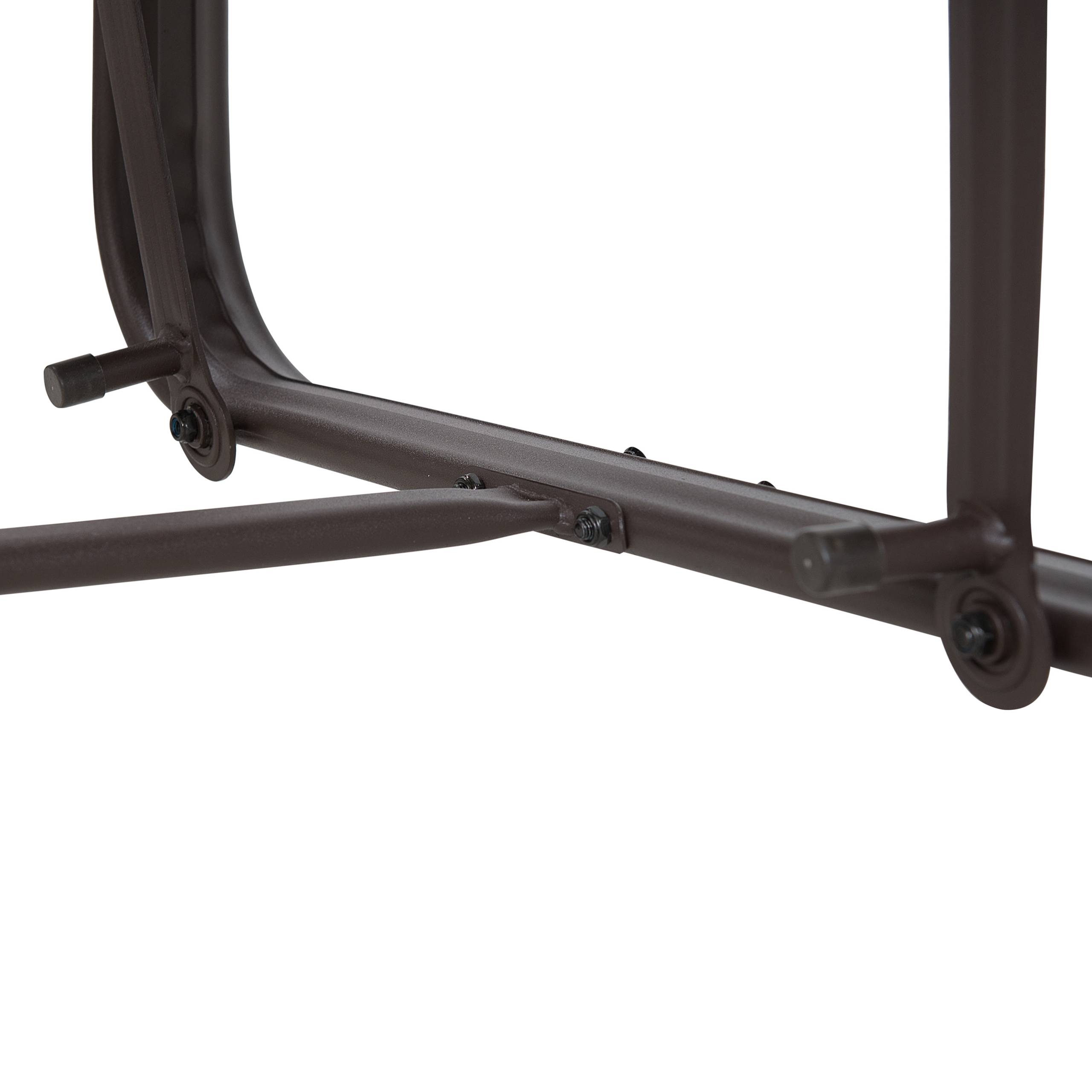 Beliani - Fauteuil Aluminium Marron/gris BORGIO - Beliani - Image 8