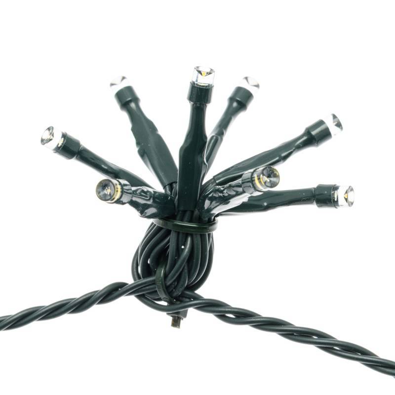 Lotti - Guirlande lumineuse 40 grappes 320 LED blanc chaud 8 modes 31V Lotti - Image 8