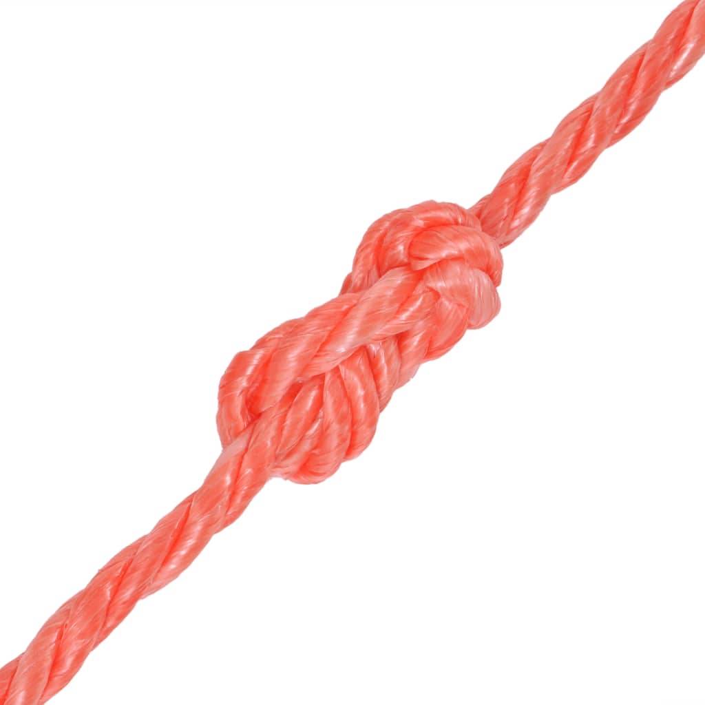 Corde torsadée Polypropylène 6 mm 500 m Orange Maison Chic