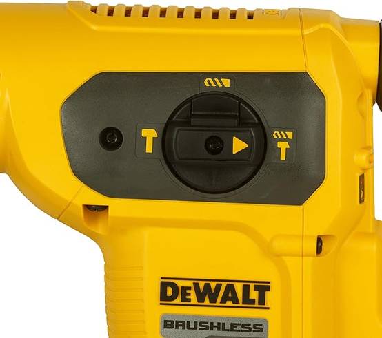 Marteau XR FLEXVOLT SDS Max - 6,0J 54V - DEWALT - avec 2 batteries 54V 9.0Ah - chargeur - coffret - DCH481X2 - Image 5