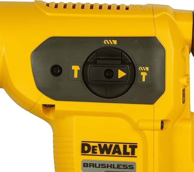 Marteau XR FLEXVOLT SDS Max - 6,0J 54V - DEWALT - avec 2 batteries 54V 9.0Ah - chargeur - coffret - DCH481X2 - Image 5