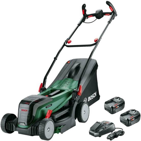 Bosch - Tondeuse à gazon sans fil UniversalRotak 2x18V-37-550 - 2 batteries 4,0 Ah + 1 chargeur- BOSCH - 06008B9E00 - Image 3