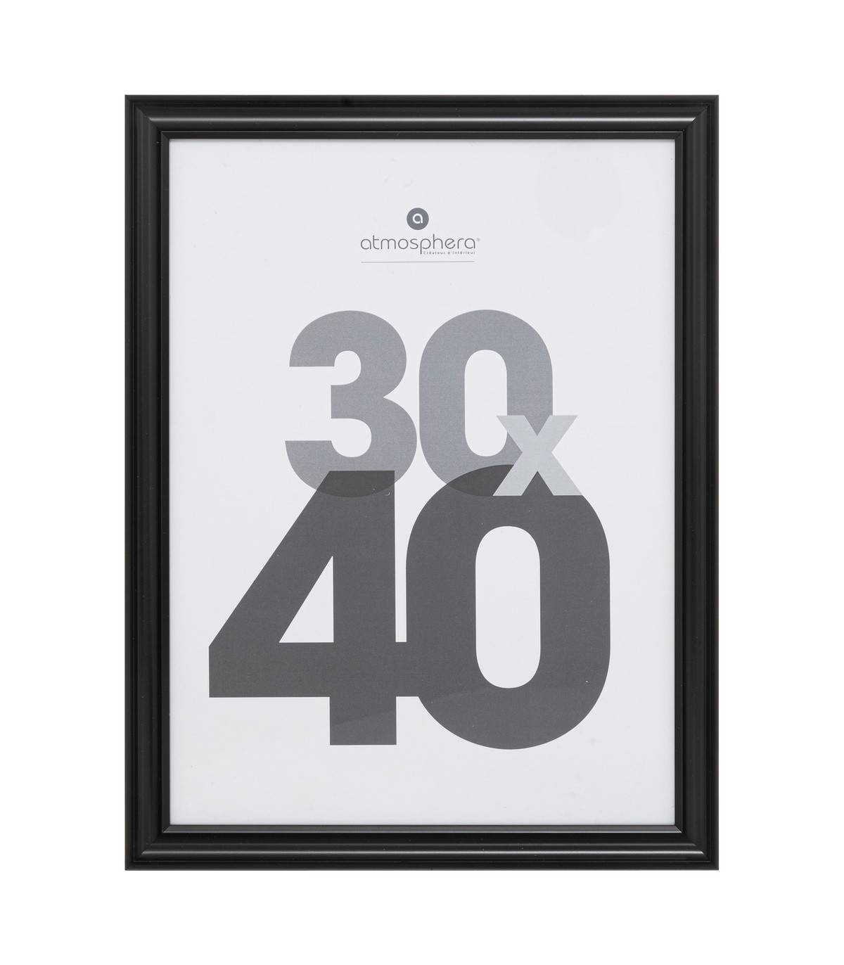 Cadre photo Noir pour Photo 30 x 40 cm - Image 1