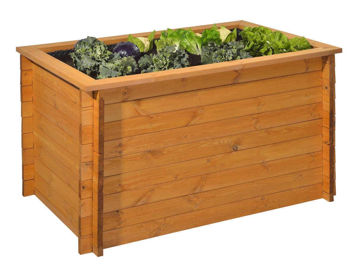 Gaspo - Carré potager surélevé "Classic" - 150 x 100 x 85 cm (l x P x h) Gaspo