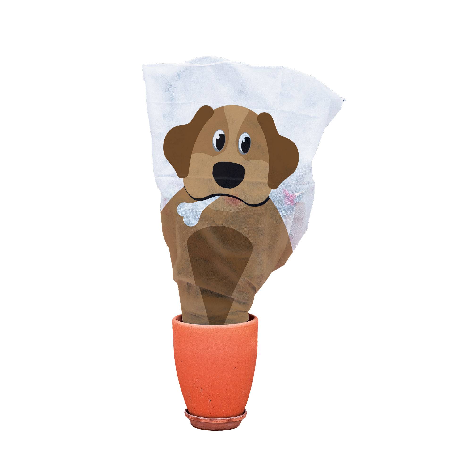 Housse d'hivernage 50g/m2 WERKA PRO imprimée - Motif Chien