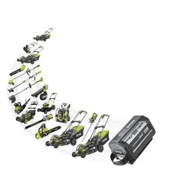 Ryobi - RYOBI - Tronçonneuse 36V MAXPOWER Brushless- guide 35 cm - 21 m/s - tendeur sans outil + batterie 5,0 Ah & chargeur - RY36CSX35 - Image 4