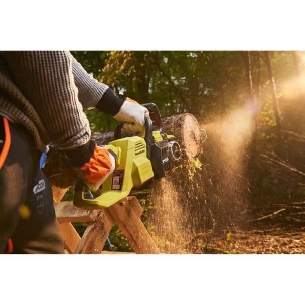 Ryobi - RYOBI - Tronçonneuse 36V MAXPOWER Brushless- guide 35 cm - 21 m/s - tendeur sans outil + batterie 5,0 Ah & chargeur - RY36CSX35 - Image 5