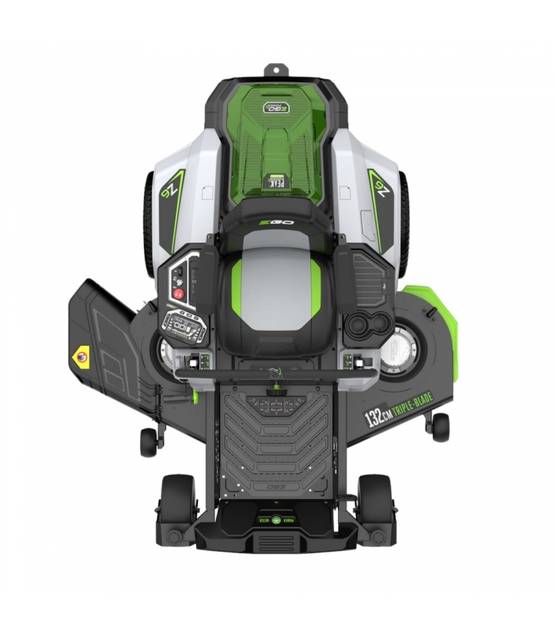 PACK Tondeuse Autoportée, Moteurs brushless 16,1 Kw - 5 batteries 10 Ah et chargeur mural inclus - EGO ZT5201E-L - Image 3