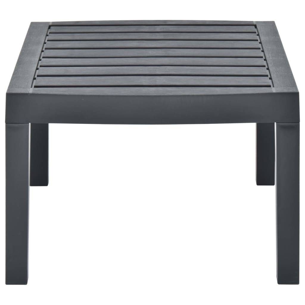 Prolenta Premium - Table bois composite Claire-Odélie Anthracite 78 X 55 X 38 cm - P87209A - Image 3