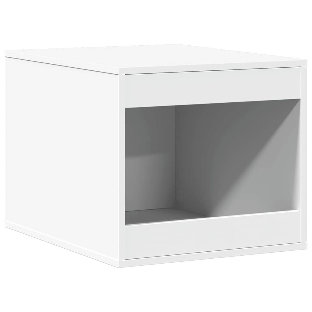 Vidaxl - Meuble de bac à litière pour chat blanc bois d'ingénierie vidaXL 857760 - Image 2