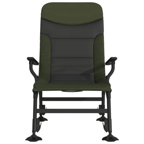 Chaise de pêche acier et tissu vert 58 x 75 x 104 cm - PANGIVO - Image 3