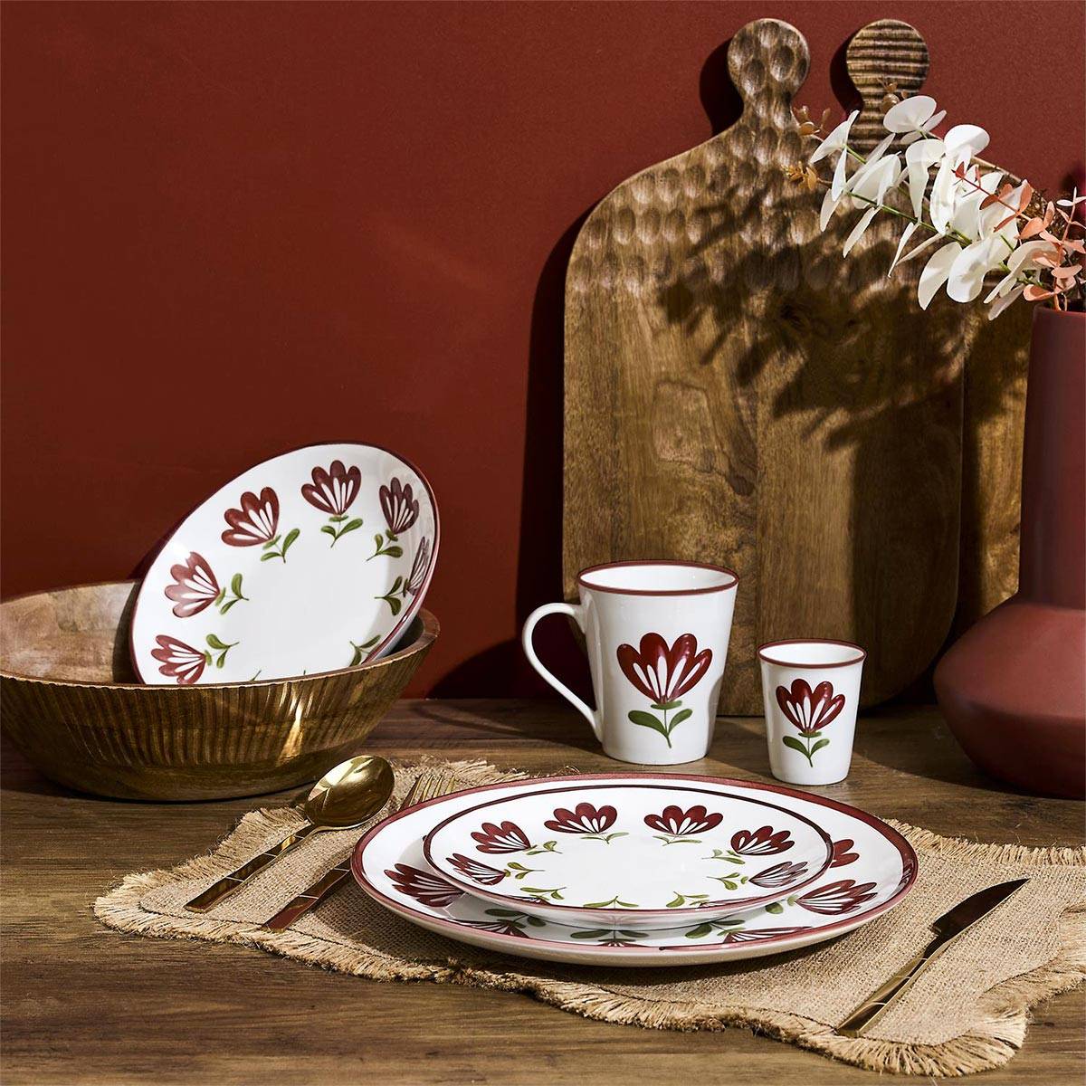 Cook Concept - Lot de 6 Assiettes Creuses "Edith" 19cm Multicolore - Image 5