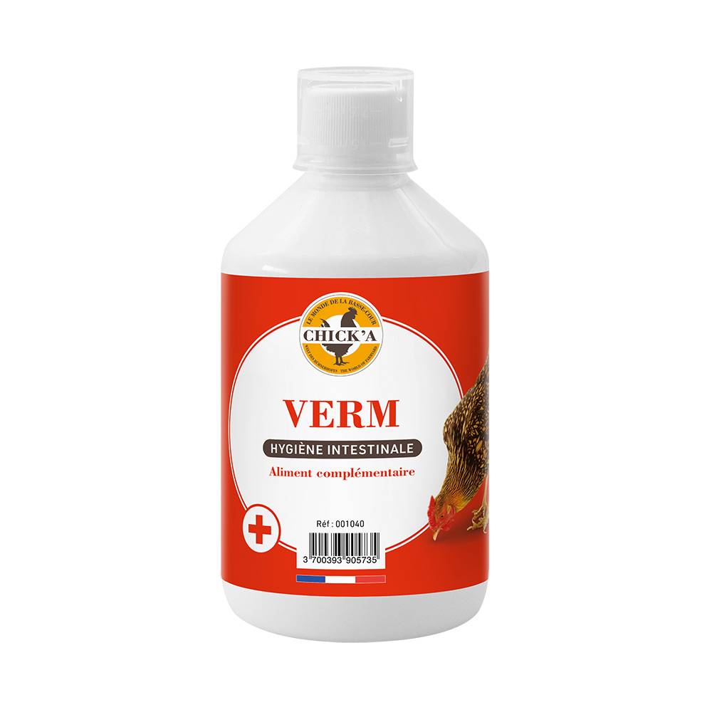 Chick'a - Aliment diététique complémentaire CHICK'A Verm