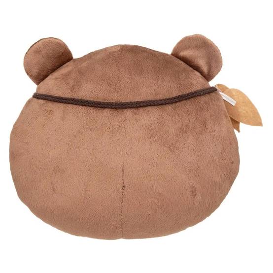 Coussin Ours Enfant "Forêt" 27x30cm Marron - Image 2