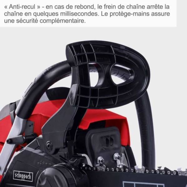 Scheppach - Tronçonneuse thermique PCS38 - 35 cm - 38 CC - SCHEPPACH - Image 2