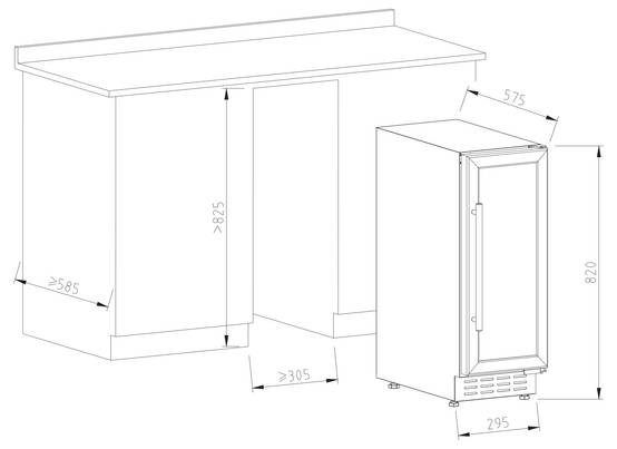 Cave à vin 20 bouteilles CHR Design - vinobox - Image 5
