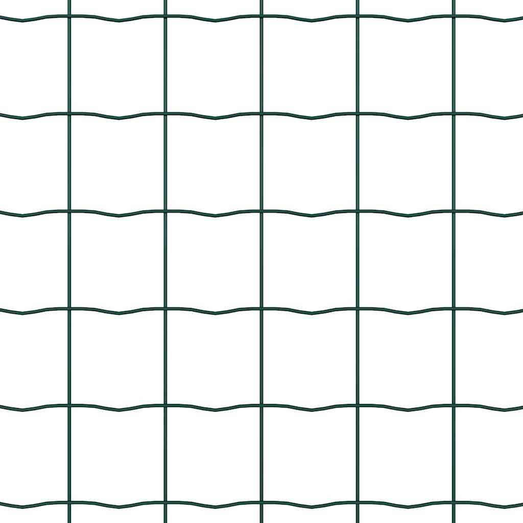 PANGIVO - Clôture acier PVC verte 0,8 x 25 m, Poids :29.56kg - PANGIVO - Image 9