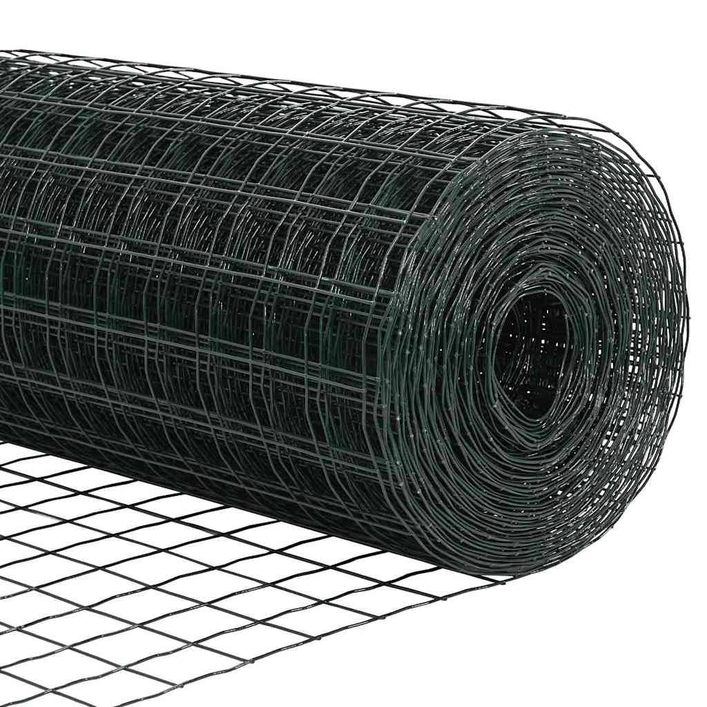 PANGIVO - Clôture acier PVC verte 0,8 x 25 m, Poids :29.56kg - PANGIVO - Image 8