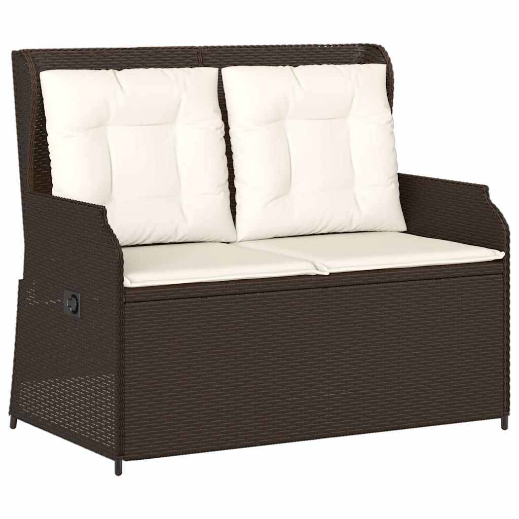 Canapé Inclinable Résine Tressée Brun Confort Extérieur – ComfortXL Outdoor Living - Image 2