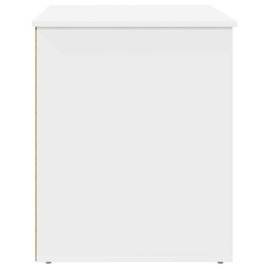 Maison pour chat bois d'ingénierie blanc 53 x 52 x 62 cm - PANGIVO - Image 7