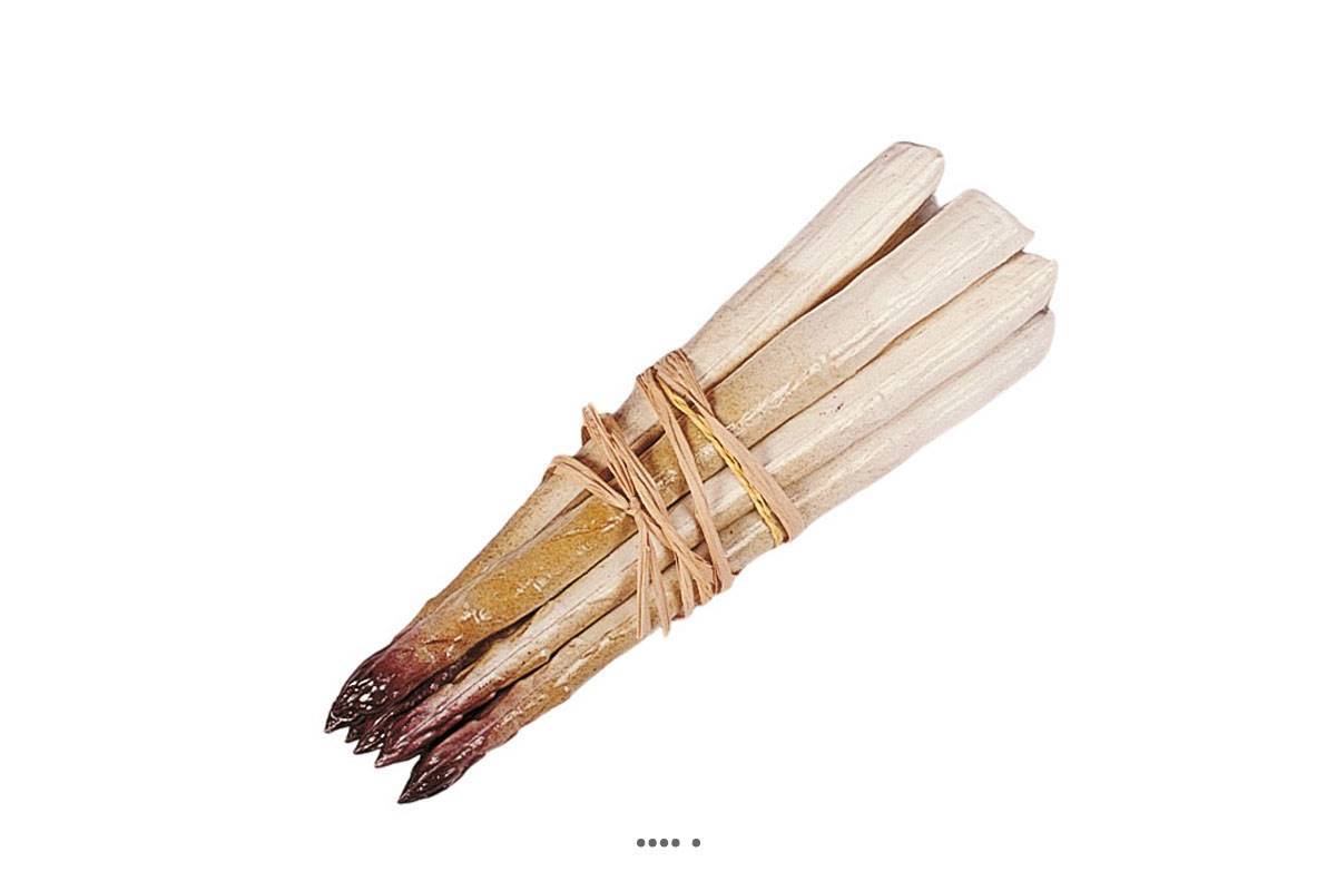Artificielles - Botte d asperges artificielles rouges en Plastique soufflé L 200x20 mm - Image 2