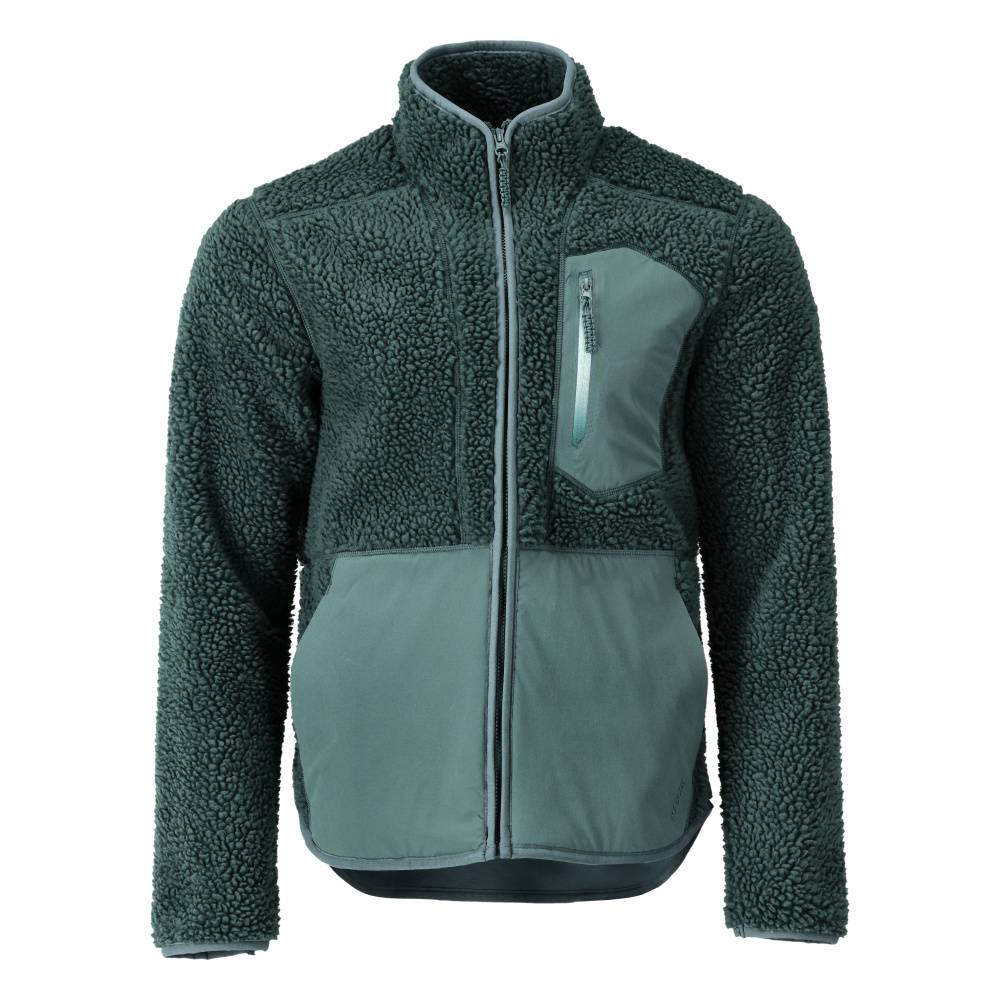 Mascot - Veste de travail fourrure zippé MASCOT Customized - 22303-682-Vert-XXXL