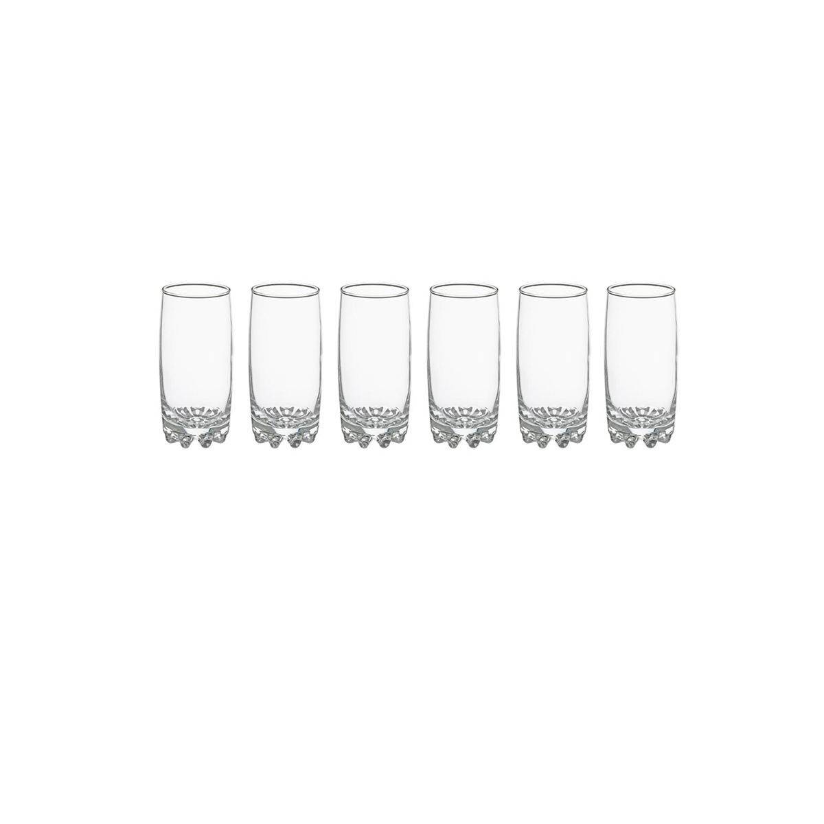 Lot de 6 Gobelets à Eau "Sylvana" 38cl Transparent - Image 2