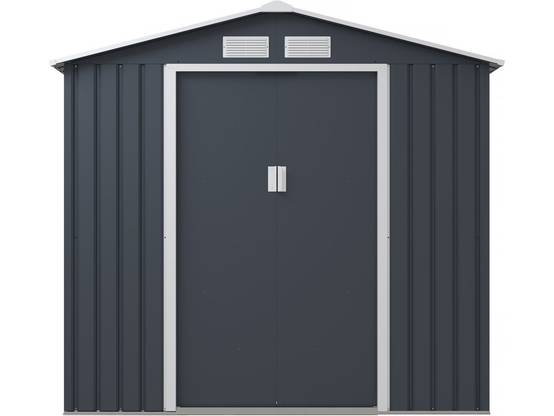 Abri De Jardin Métal "vegas" - 4,07 M² - Gris -habitat Et Jardin - Image 6
