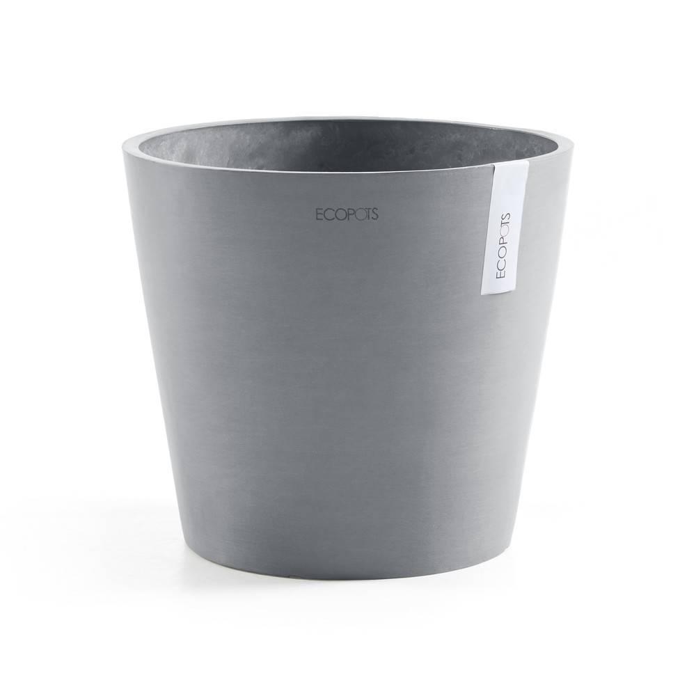 Ecopots - Pot Rond Amsterdam 25 Bleu Gris - Ø 25,4 x H. 24,5 cm - 9,7 L ECOPOTS - Image 4