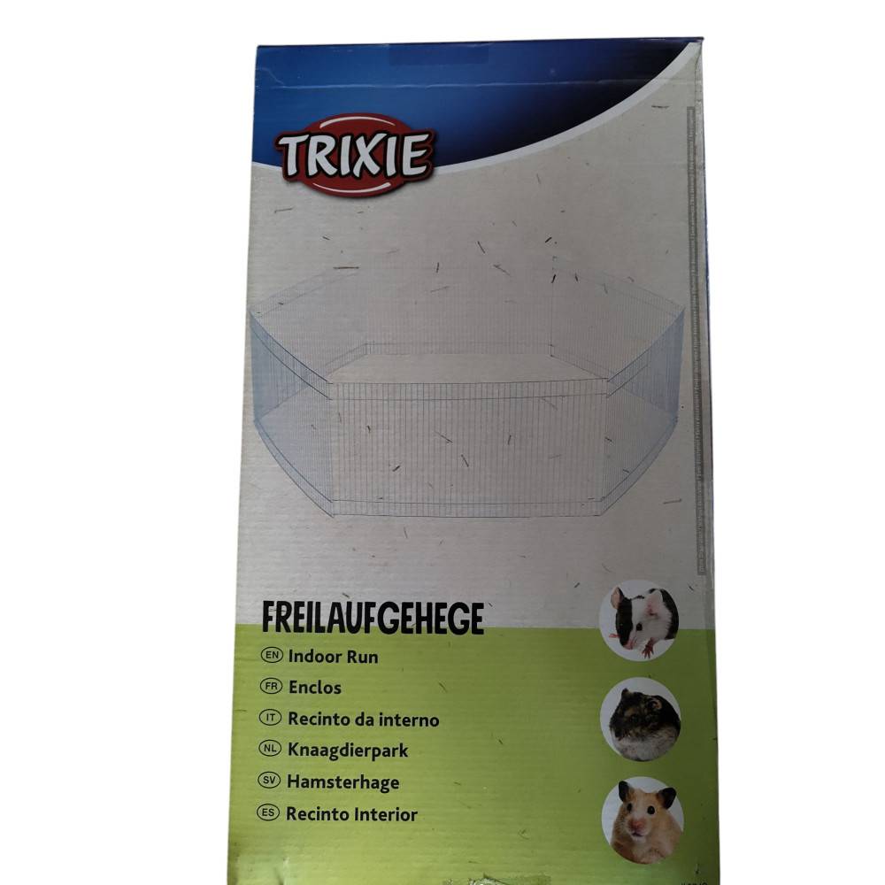 Trixie - Enclos ø 90 × 25 cm, pour hamsters ou souris (contient 6 grilles). - Image 3