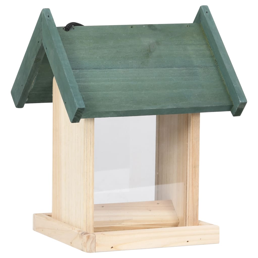 Vidaxl - Mangeoires À Oiseaux 4 Pcs Bois De Sapin - vidaXL - Image 1