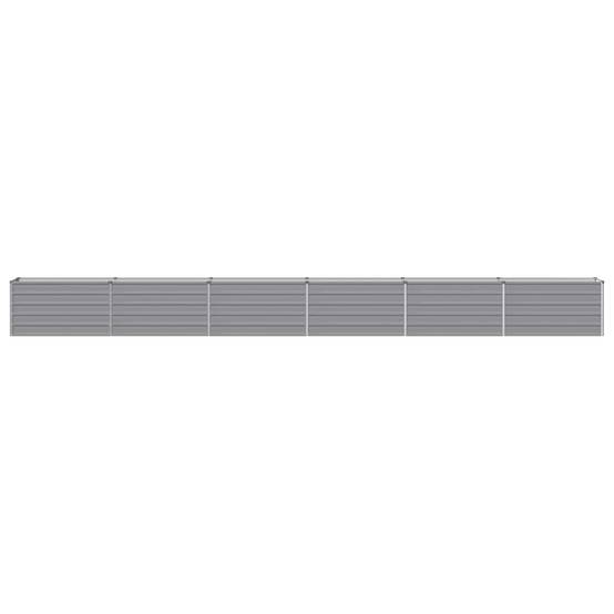 Vidaxl - Jardin surélevé Gris 600 x 40 x 55 cm acier laminé à froid vidaXL 8006299 - Image 4