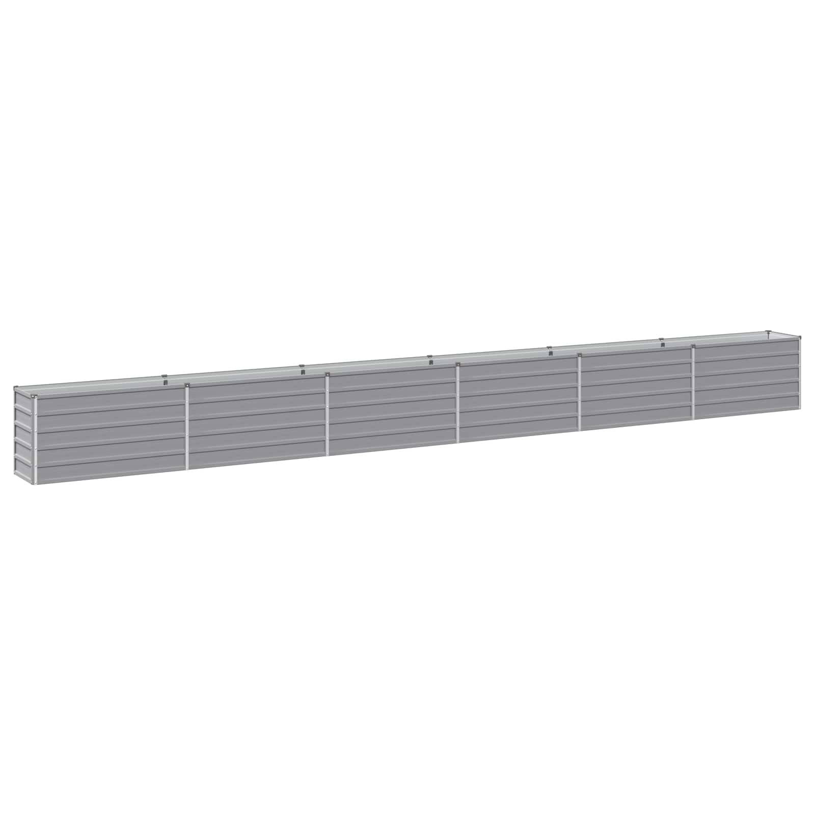 Vidaxl - Jardin surélevé Gris 600 x 40 x 55 cm acier laminé à froid vidaXL 8006299 - Image 2