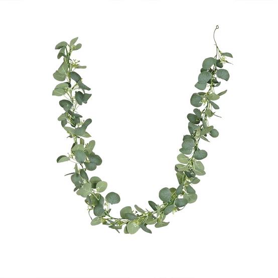 Ligne Deco - Guirlande végétale artificielle d'eucalyptus 165cm - Image 1