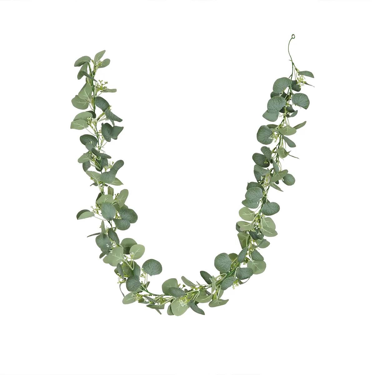 Ligne Deco - Guirlande végétale artificielle d'eucalyptus 165cm - Image 1