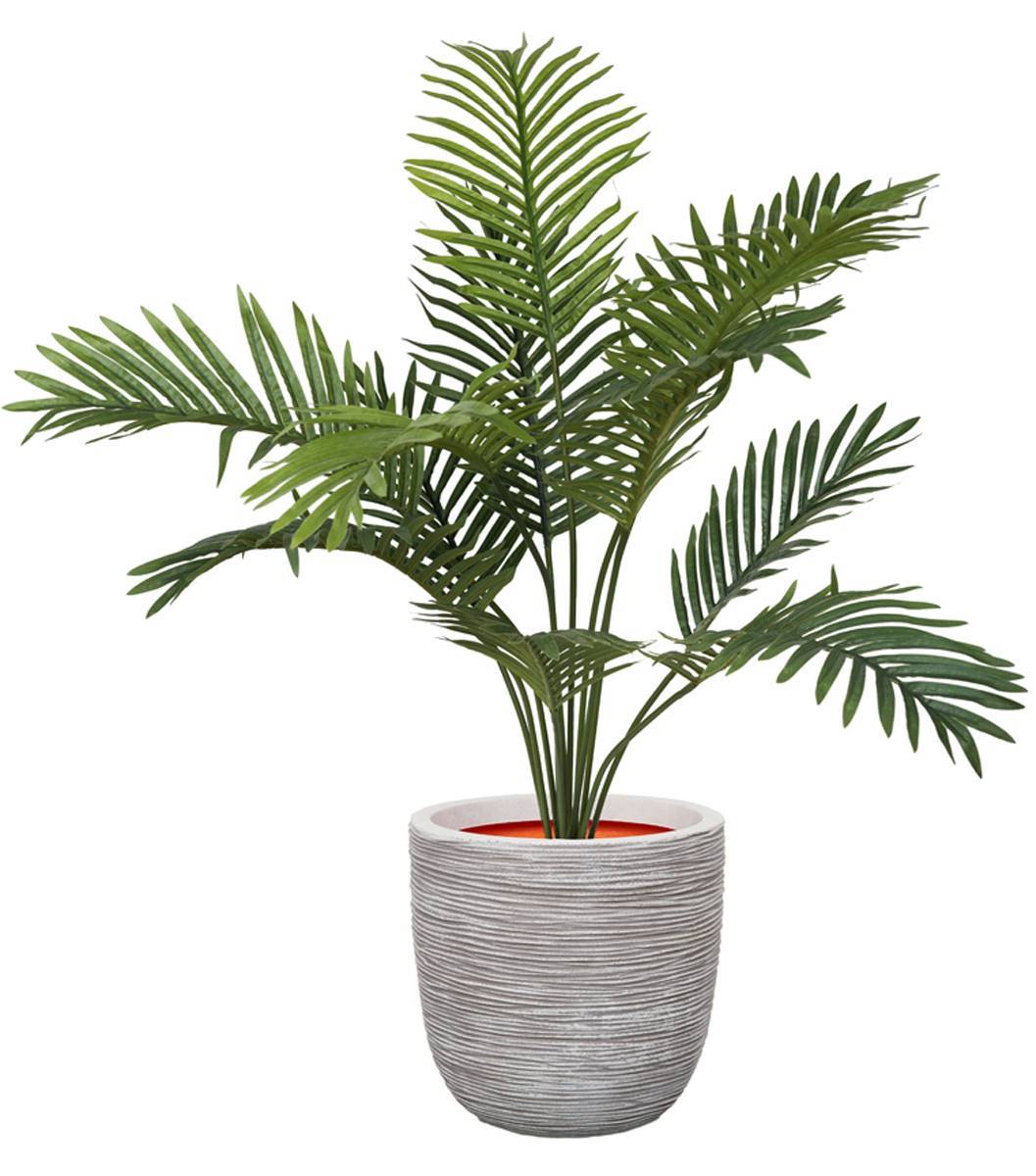 Artificielles - Palmier Areca artificiel en pot, H 80 cm, D 70 cm - Image 2