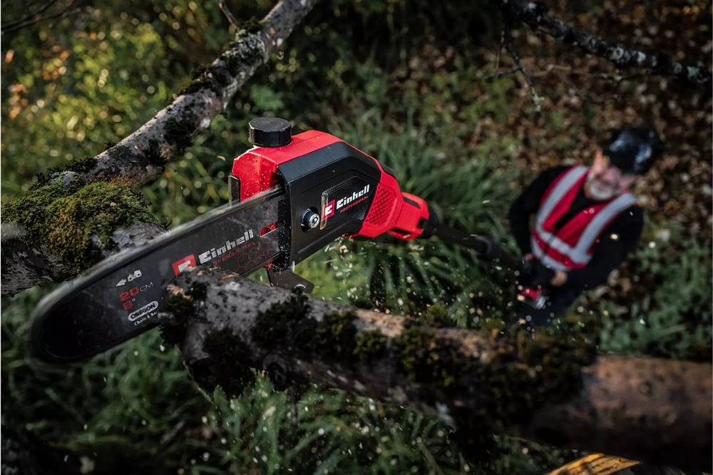 Einhell - Élagueuse sur perche GP-LC 18/20 Li T BL-Solo - 18V - OREGON 18cm - manche télescopique- sans batterie/chargeur Einhell - Image 2