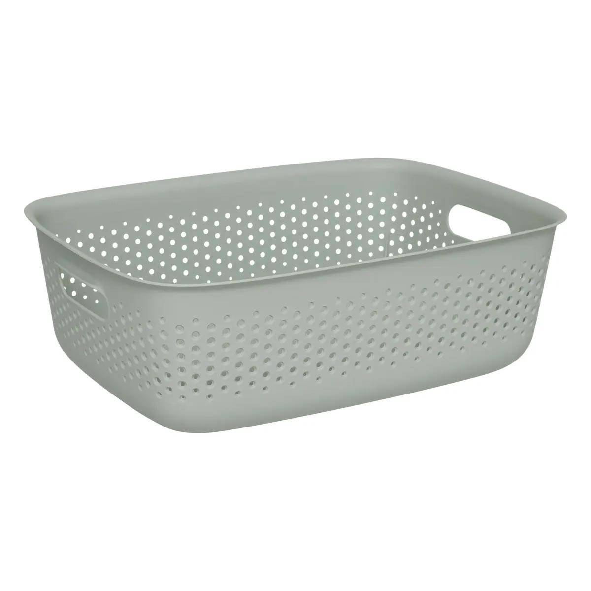 Panier de Rangement "Tila" 10L Sauge - Image 1