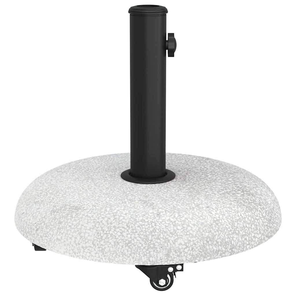 Vidaxl - Pied de parasol 21kg Gris clair Béton Rond vidaXL 42007324 - Image 7