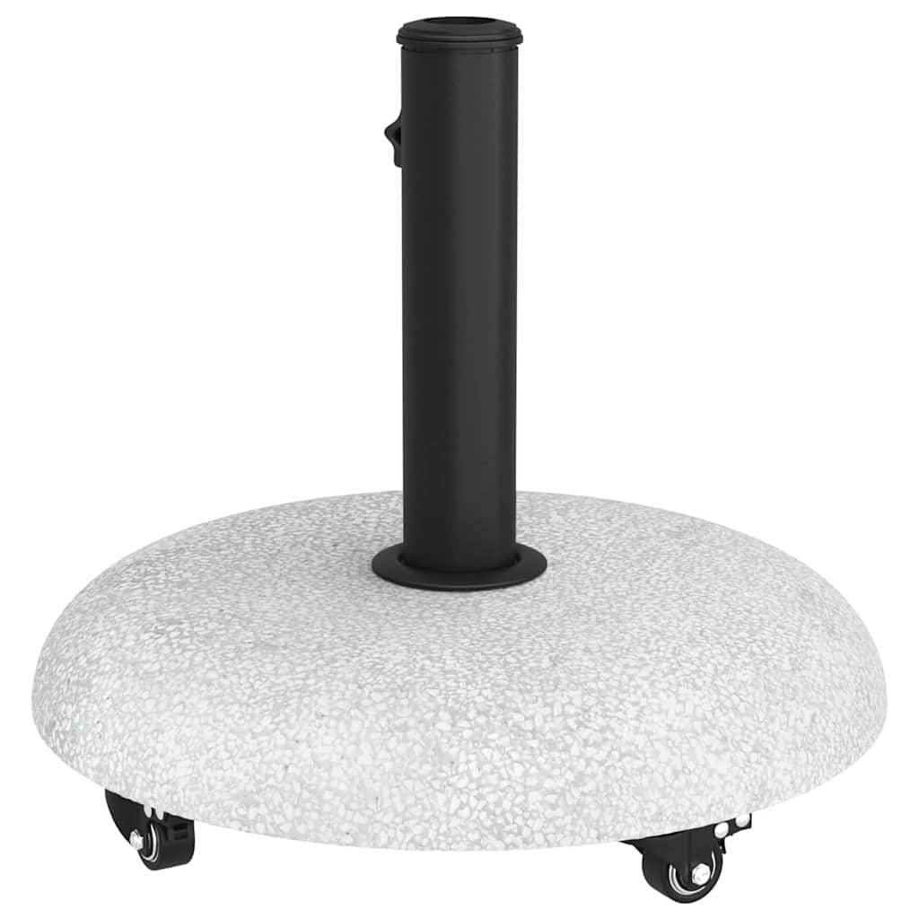 Vidaxl - Pied de parasol 21kg Gris clair Béton Rond vidaXL 42007324 - Image 8
