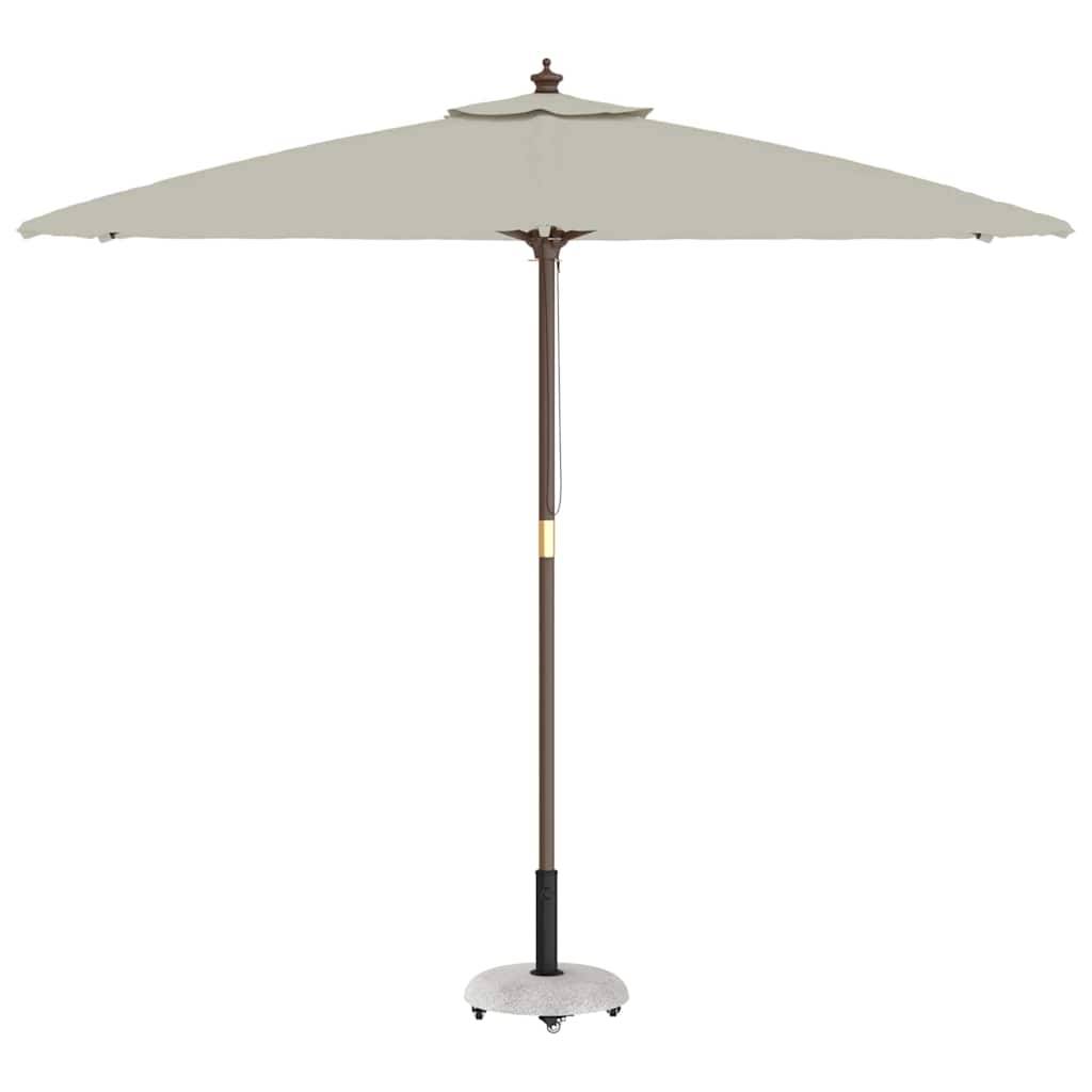 Vidaxl - Pied de parasol 21kg Gris clair Béton Rond vidaXL 42007324 - Image 4