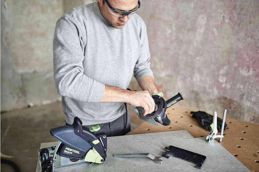 Système de tronçonnage diamant FESTOOL DSC-AG 125-Plus-FS - Avec disque diamant Ø 125 mm - 576549 - Image 2