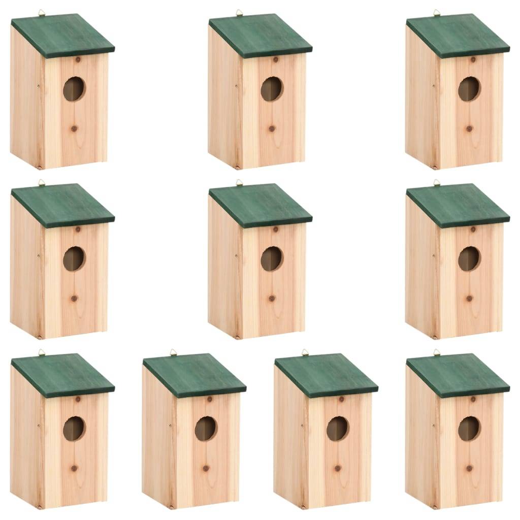 Lot de 10 Nichoir  Prolenta Naturel 12 X 12 X 22 cm  - P87209N - Image 1