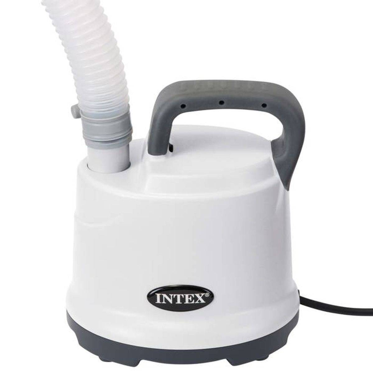 Pompe vide-citernes pour piscine INTEX, 99 W, 3595 L/h, tuyau d évacuation 32 mm x 5 m - INTEX - Image 2