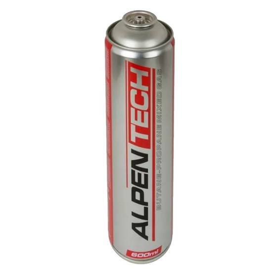Pack de 12 Cartouches de gaz 330gr Butane propane mix 600ml Valve 7/16 ALPENTECH - Image 6