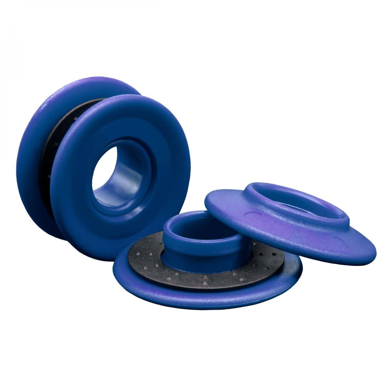 Linxor - Lot de 60 oeillets à clipser pour bâche à bulles ou autres types de bâches  - Bleu - Linxor - Image 1