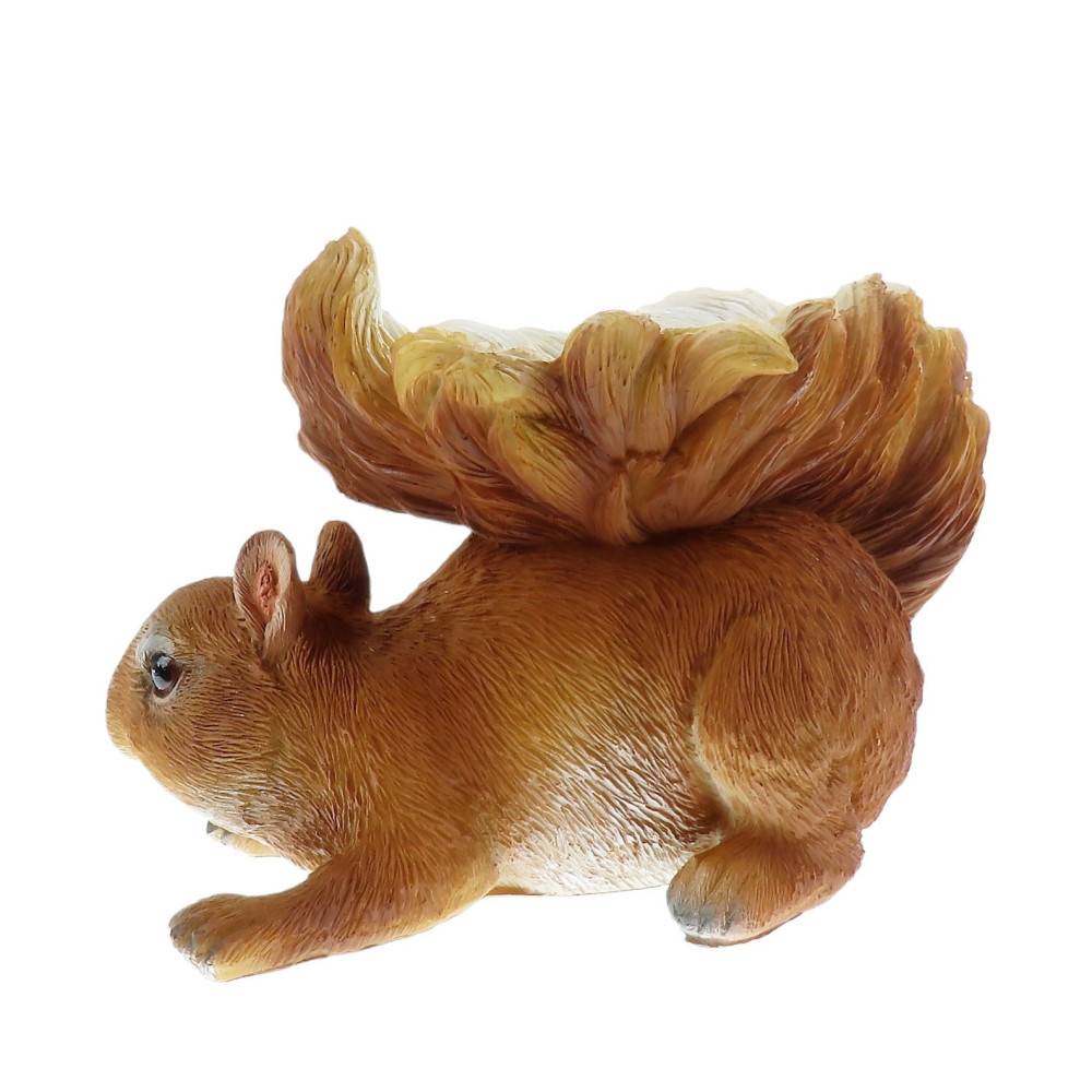 animallparadise - Mangeoire forme écureuil, hauteur 12 cm, oiseaux - Image 3