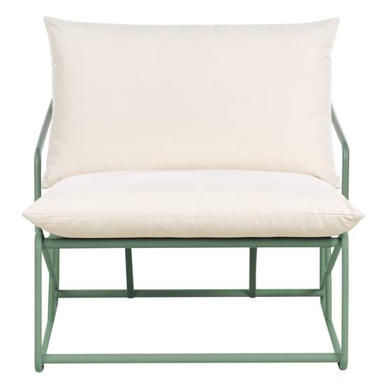 Chaise de jardin Acier Vert PONTE - Beliani - Image 5