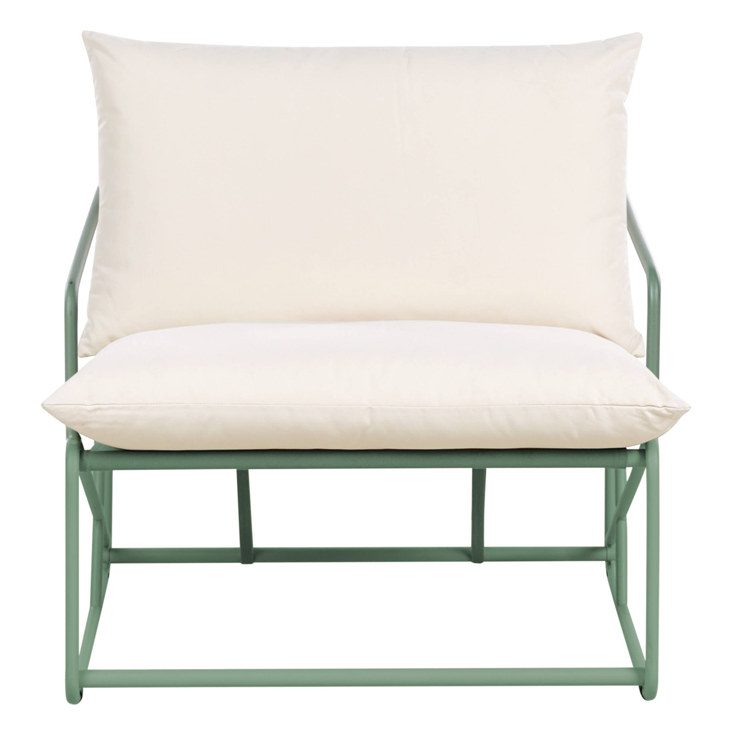 Chaise de jardin Acier Vert PONTE - Beliani - Image 5